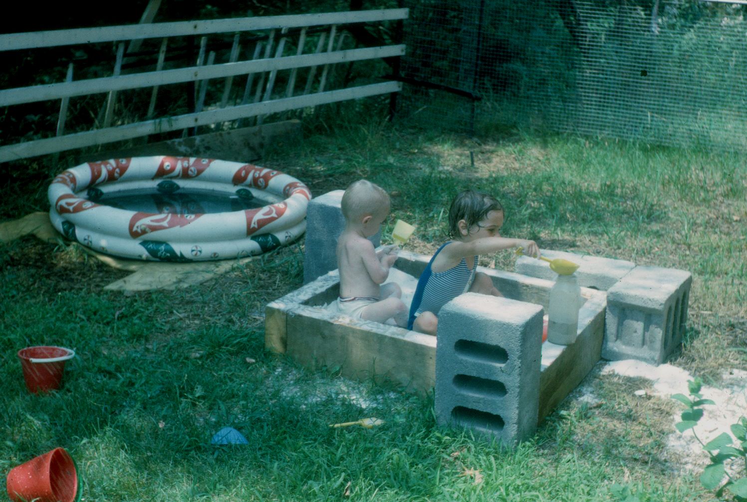 We have a fence for safety