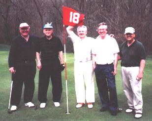 Tom Jackson, Dick Vojir, Me, Barry Longmire, Tore Casella